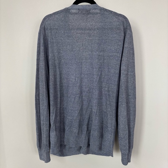 Brooks Brothers Linen Cardigan Sweater Size XL - Picture 3 of 6